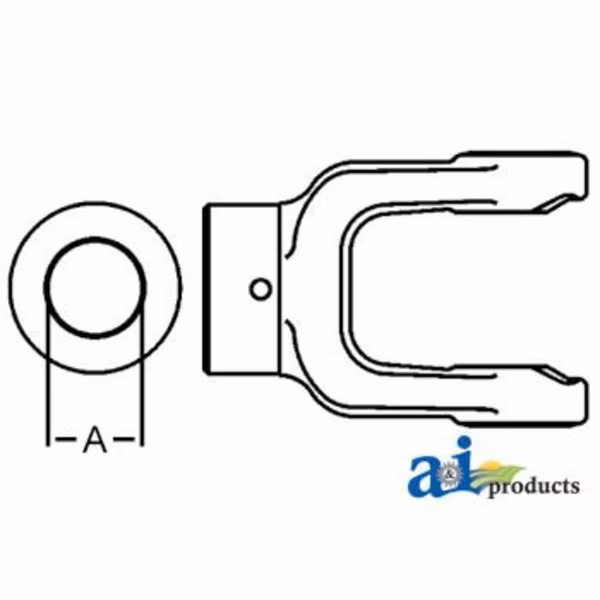 Shear Pin Implement Yoke (w/ Pin Hole) 0